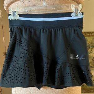 Stella McCartney Adidas black tennis skort size xs black